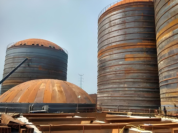 西城焦粉钢板仓